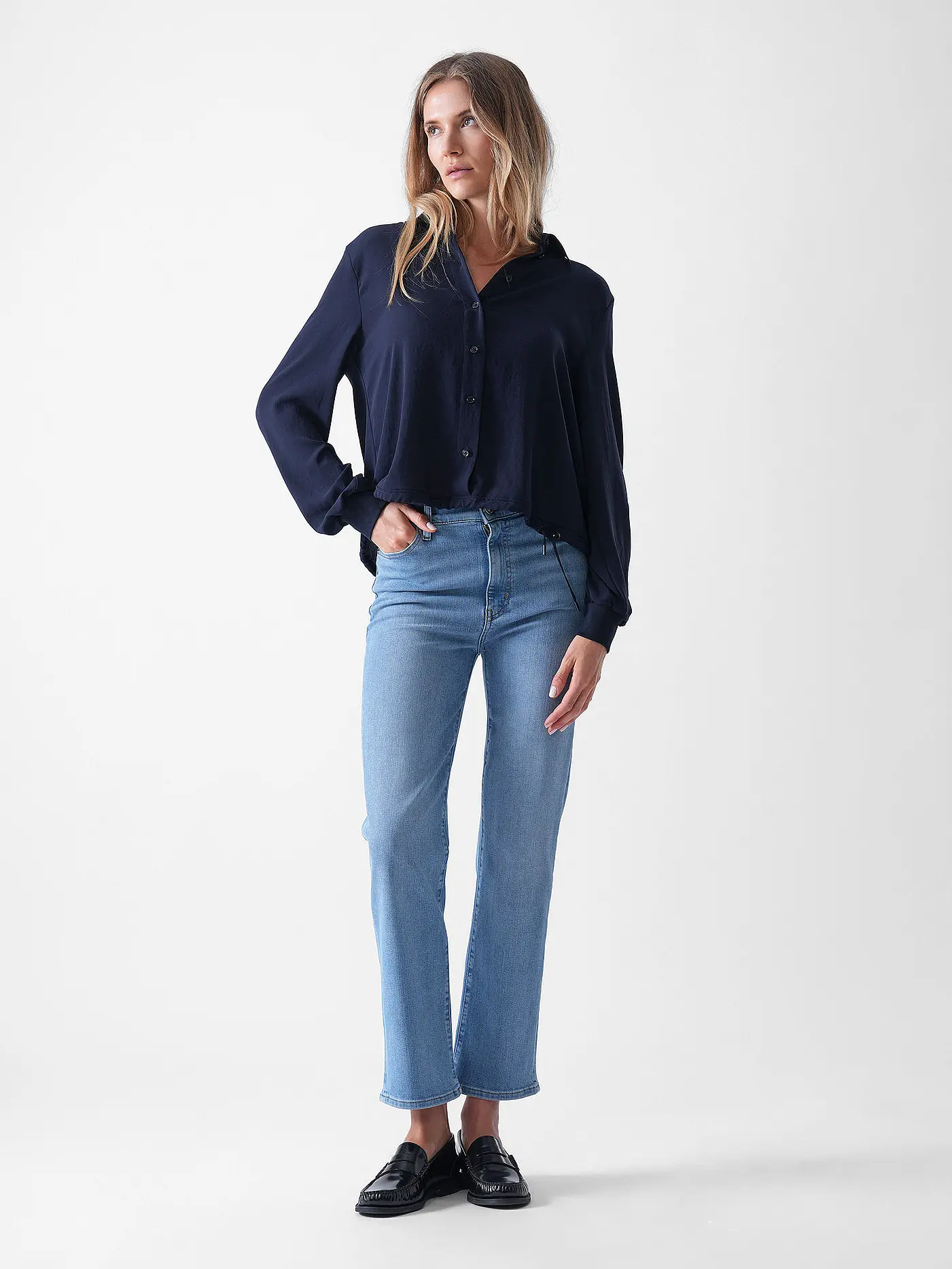 MARC CAIN | Bluse  | dunkelblau