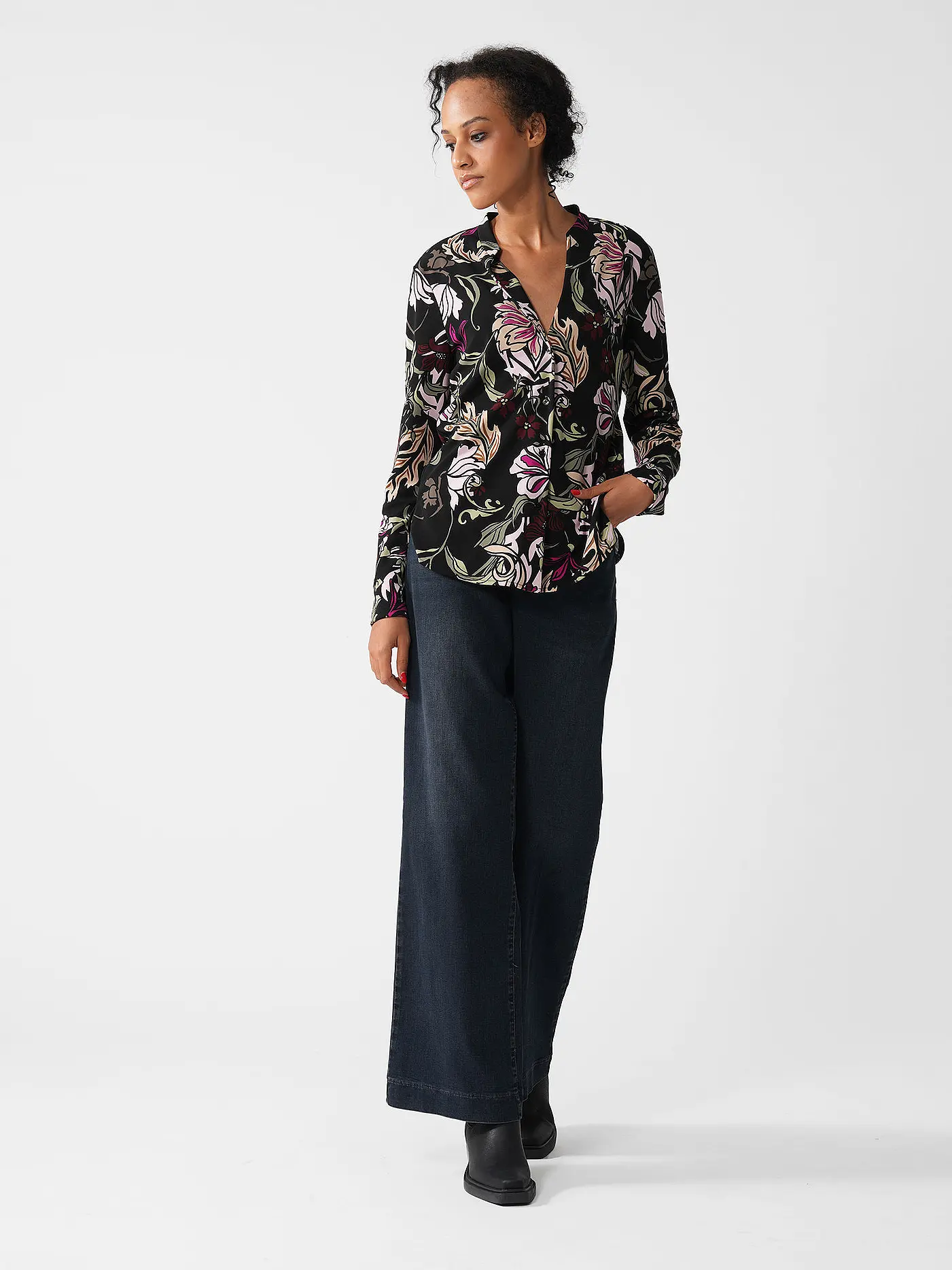 MARC CAIN | Bluse | schwarz