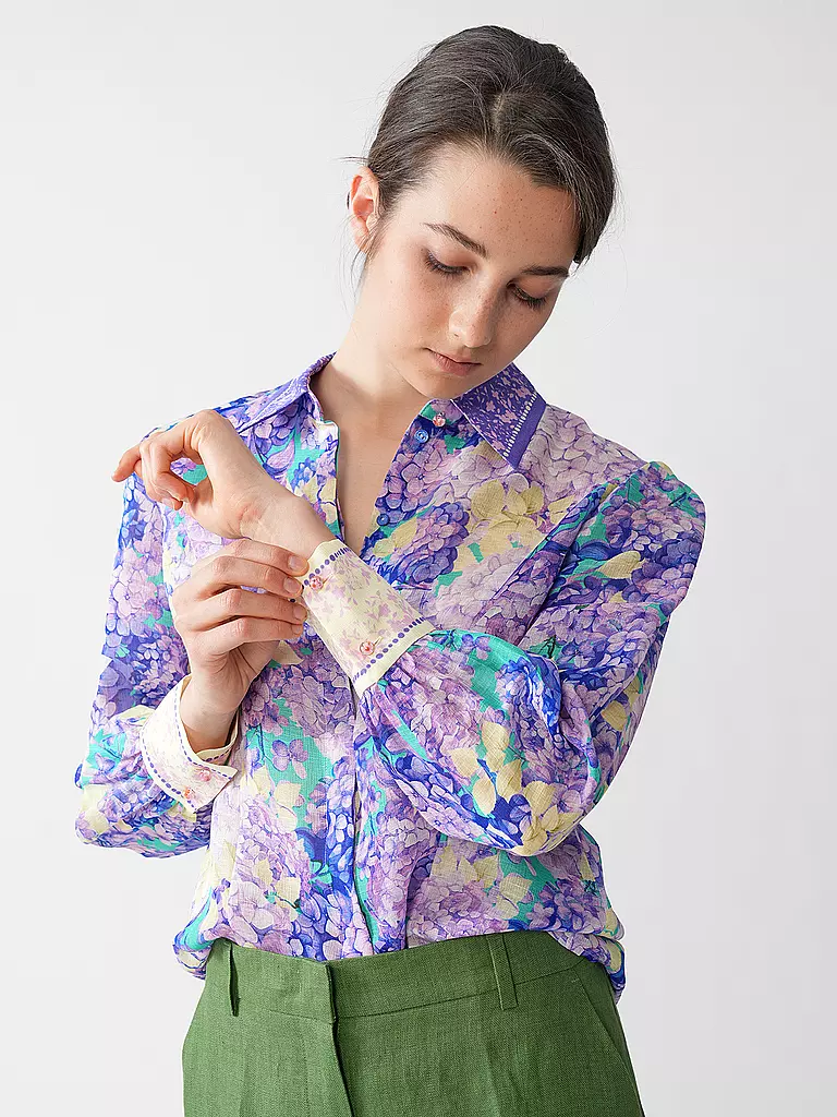 MARC CAIN | Bluse | blau