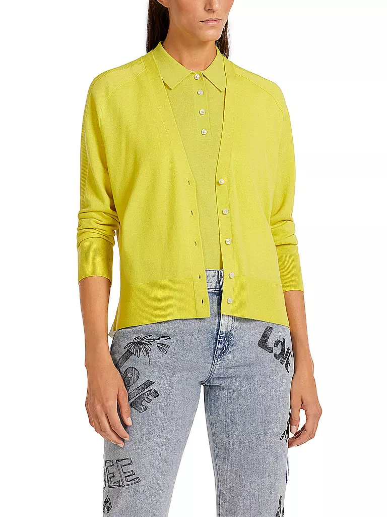 MARC CAIN | Cardigan | gelb