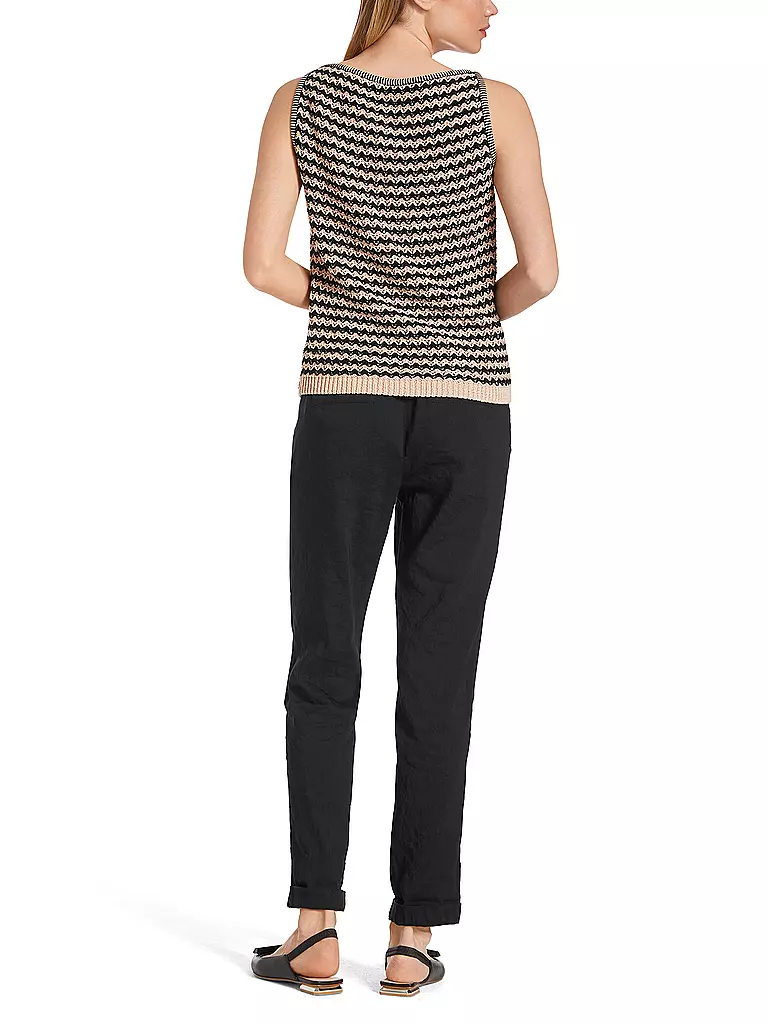 MARC CAIN | Chino ROANNE Relaxed Fit  | schwarz