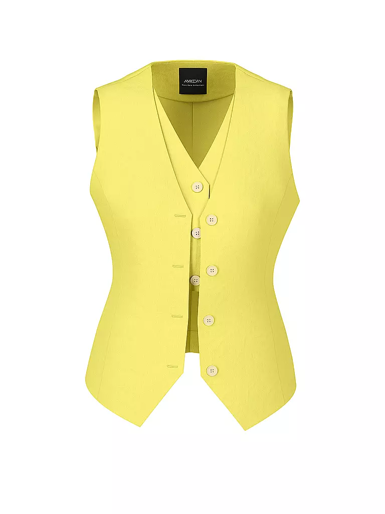 MARC CAIN | Gilet | gelb
