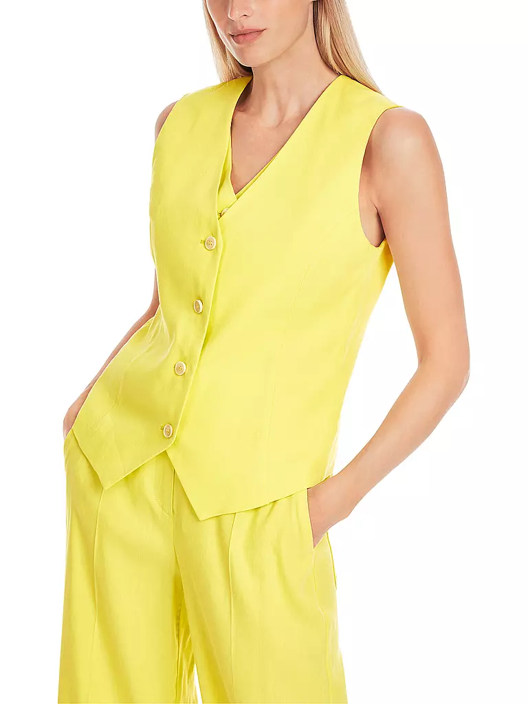 MARC CAIN | Gilet | gelb