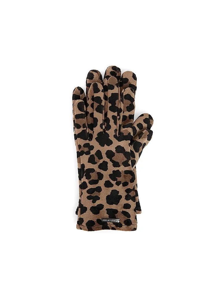 MARC CAIN | Handschuhe | hellbraun