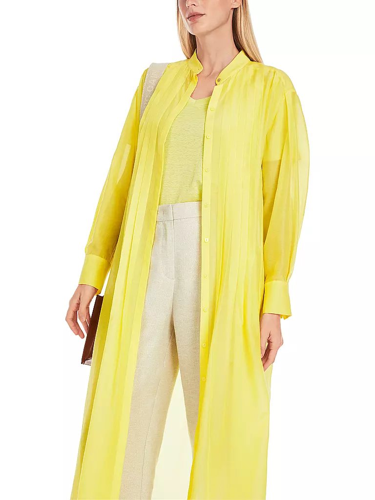 MARC CAIN | Hemdbluse | gelb