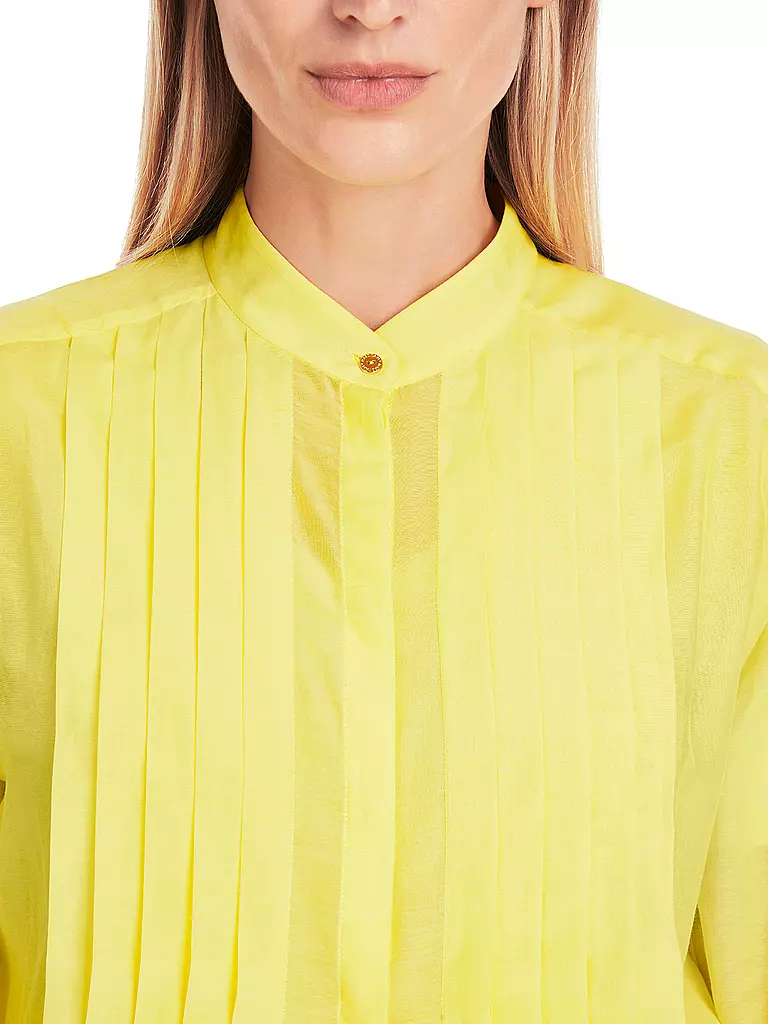 MARC CAIN | Hemdbluse | gelb