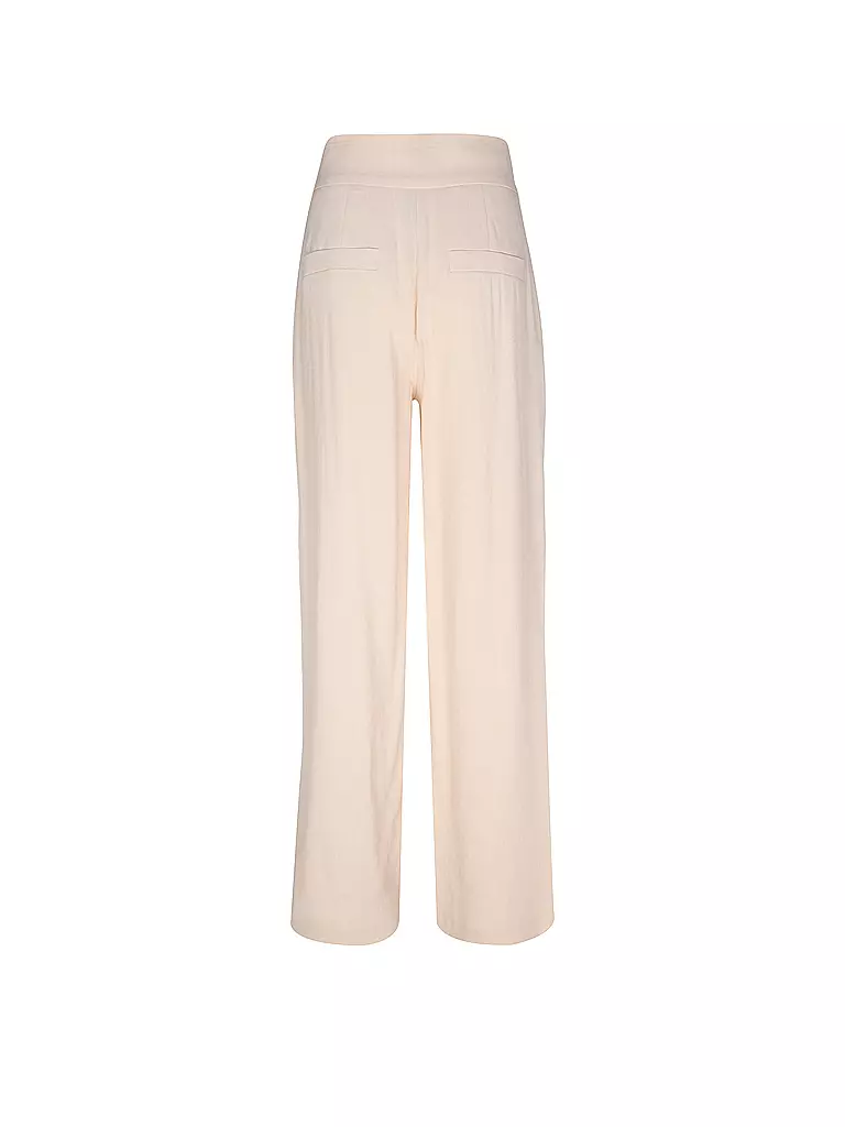 MARC CAIN | High Waist Chino WICHITA Wide Fit | rosa