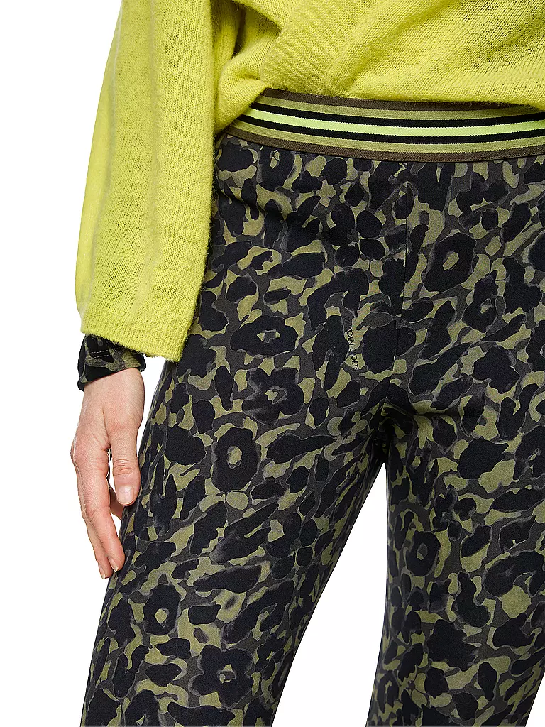 MARC CAIN | Hose Bootcut Fit FREDERICA | olive