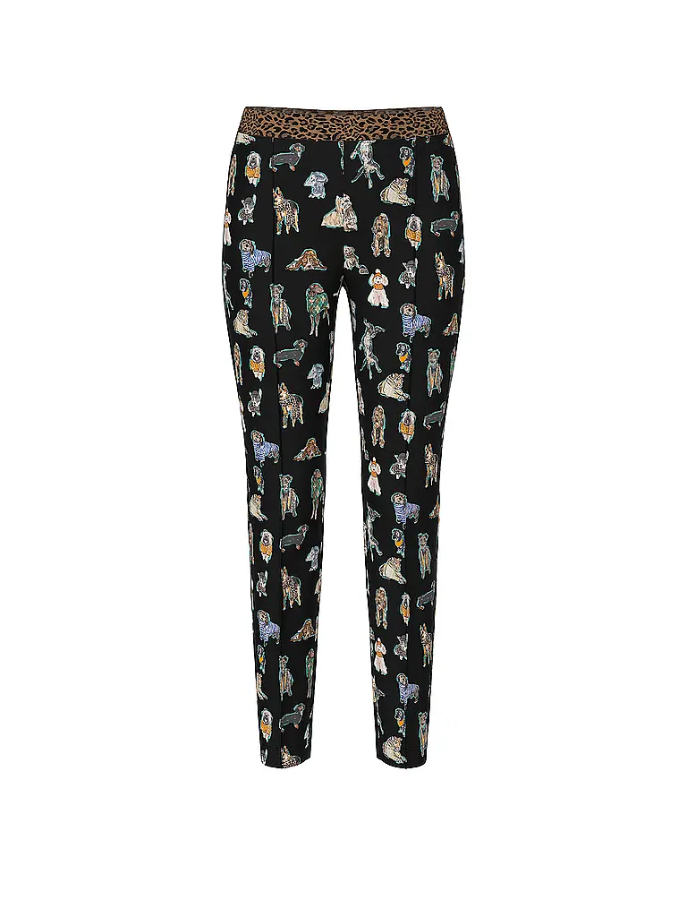 MARC CAIN | Hose Jogging Fit 7/8 SOFIA | schwarz