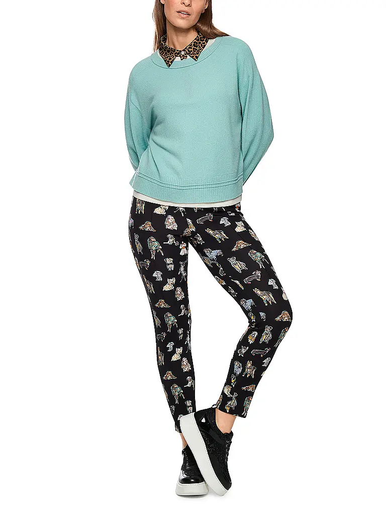 MARC CAIN | Hose Jogging Fit 7/8 SOFIA | schwarz