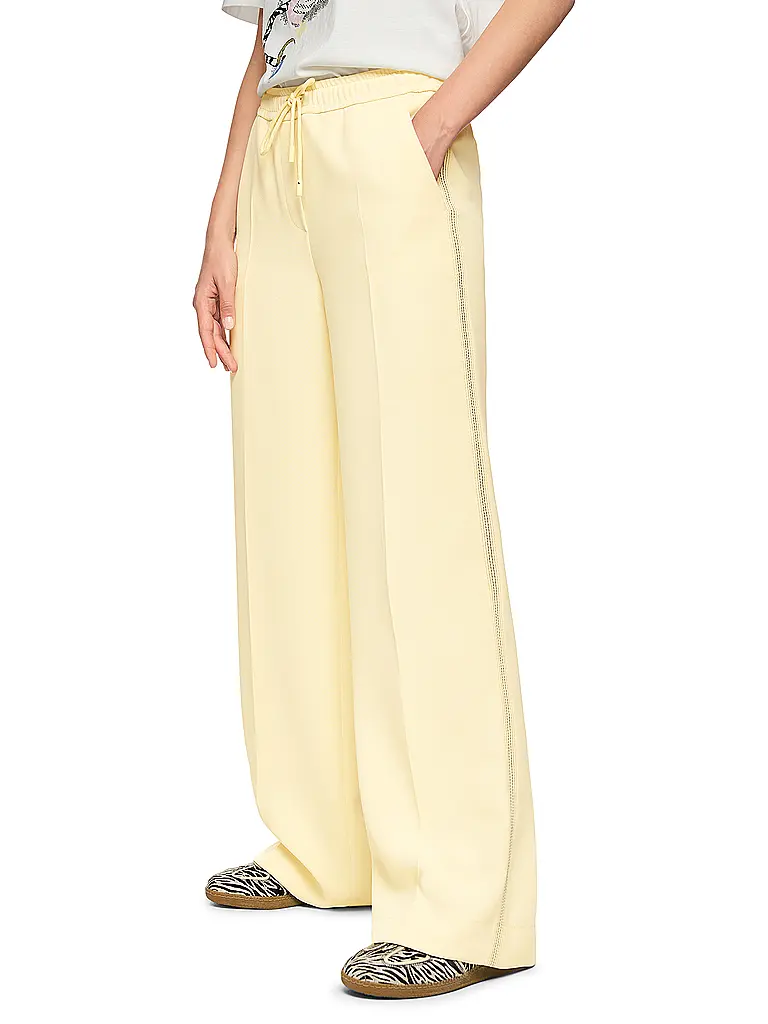 MARC CAIN | Hose Jogging Fit WELKOM | Creme