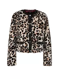 MARC CAIN | Jacke in Felloptik  | hellbraun