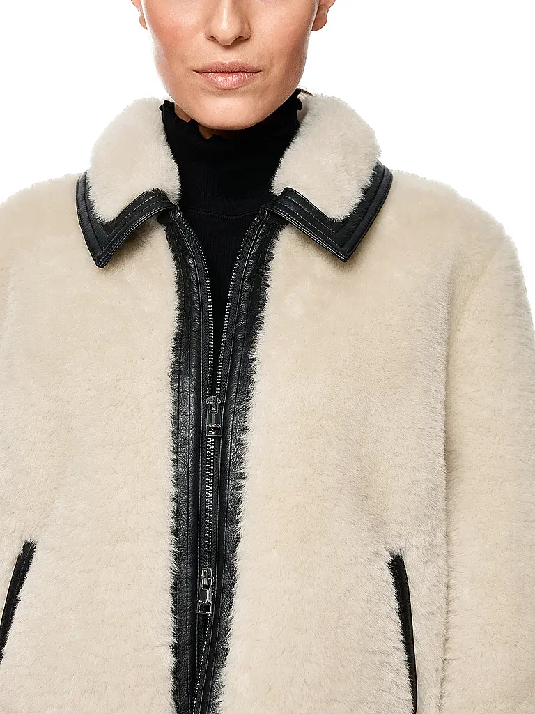 MARC CAIN | Jacke in Felloptik | 