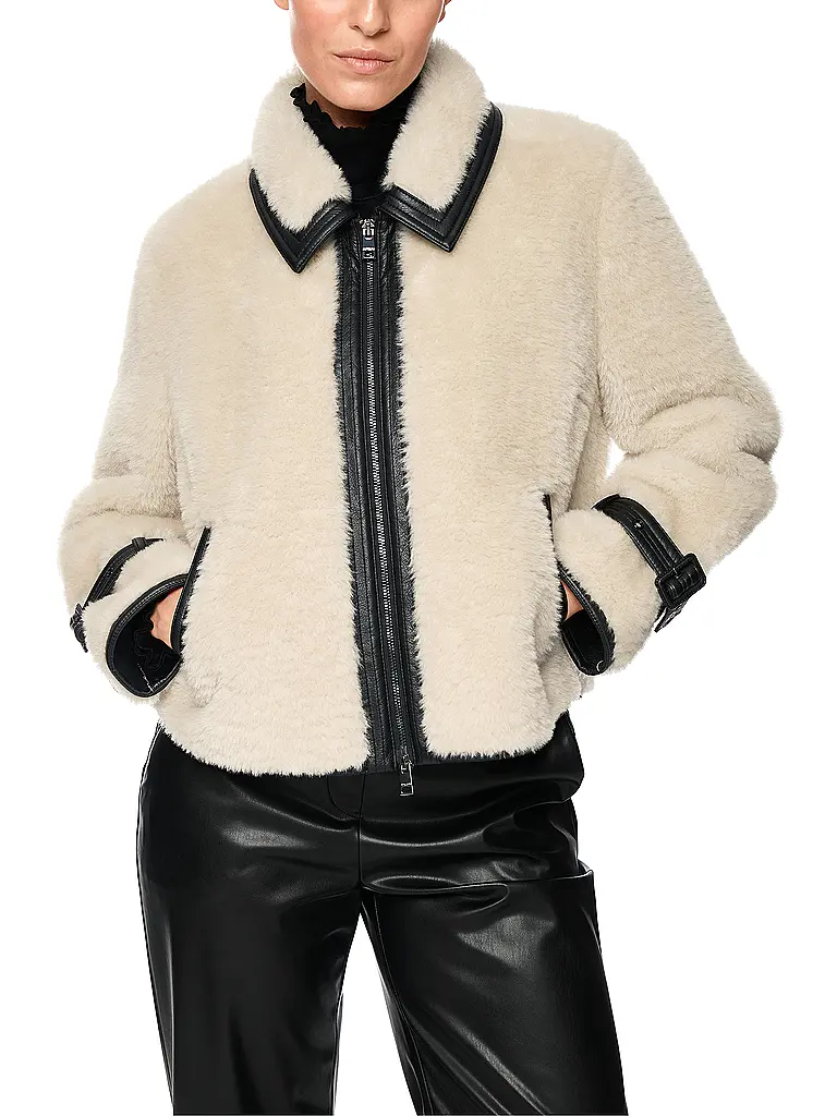 MARC CAIN | Jacke in Felloptik | 