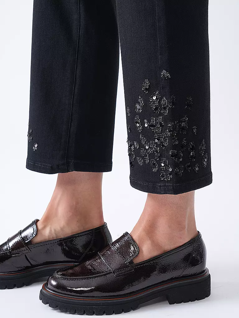 MARC CAIN | Jeans 7/8 FORLI | schwarz