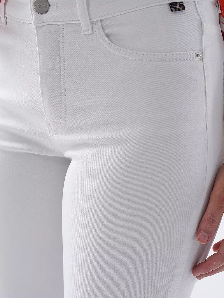 MARC CAIN | Jeans Flared Fit FARO | weiss