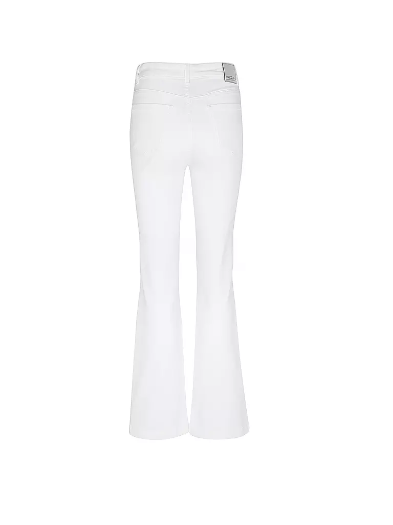 MARC CAIN | Jeans Flared Fit FARO | weiss