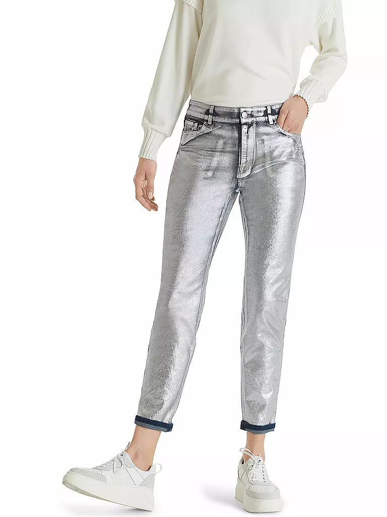 MARC CAIN | Jeans Skinny Fit  | silber