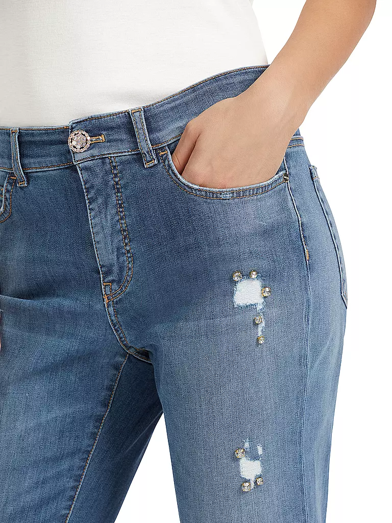 MARC CAIN | Jeans Slim Fit SKIAR | blau