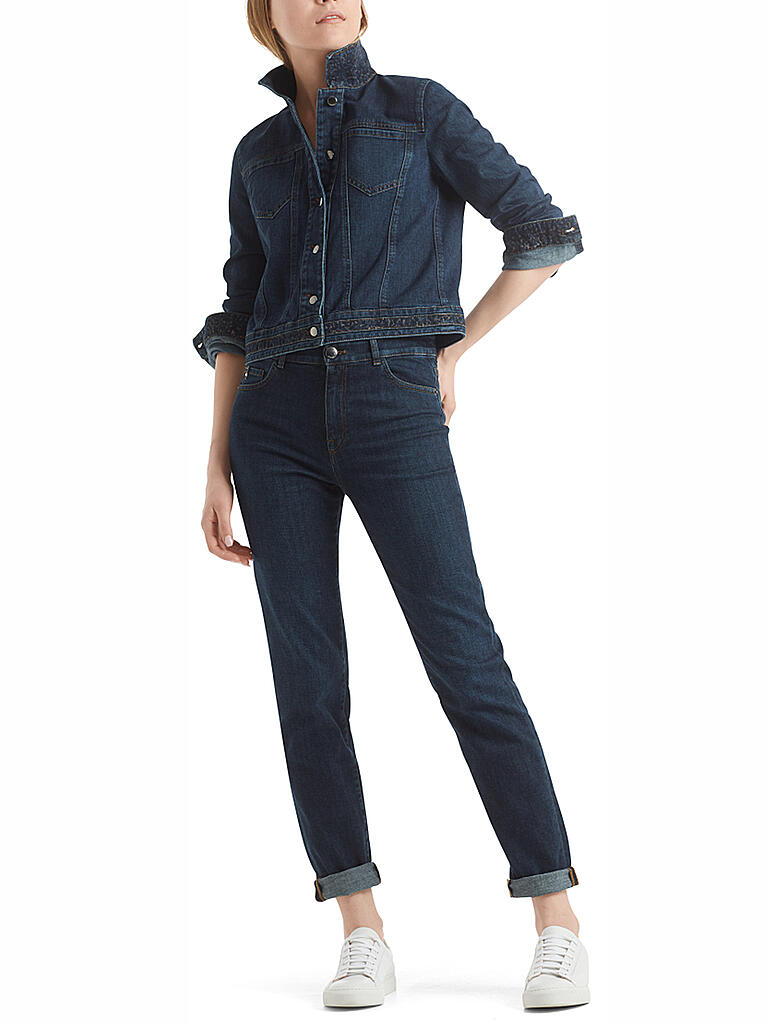 Damen Bekleidung Jeans Röhrenjeans Marc Cain Denim Jeans Slim Fit in Blau 