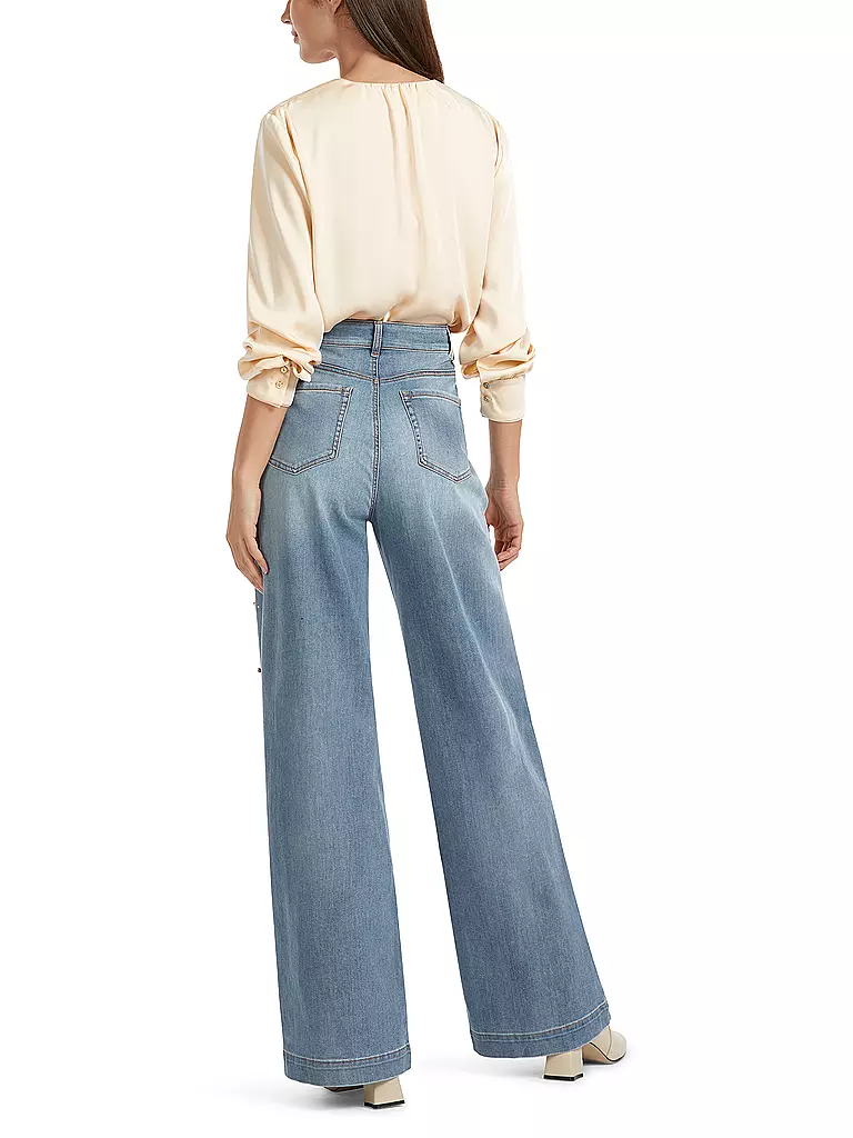 MARC CAIN | Jeans Straight Fit WARRI | blau