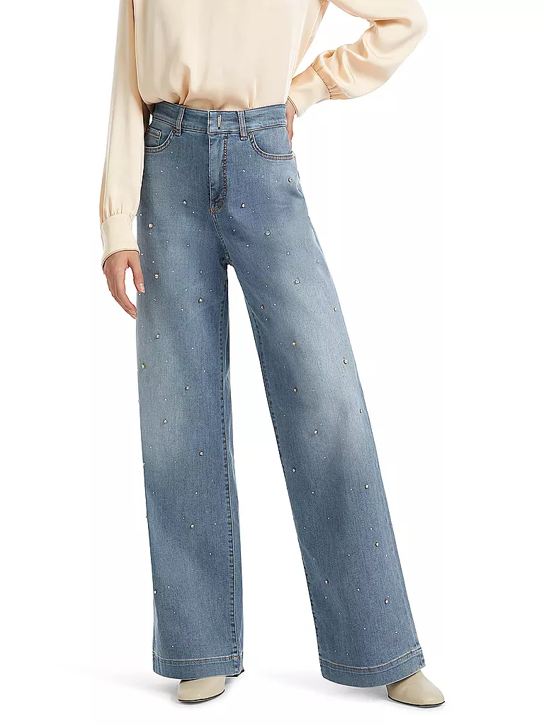 MARC CAIN | Jeans Straight Fit WARRI | blau
