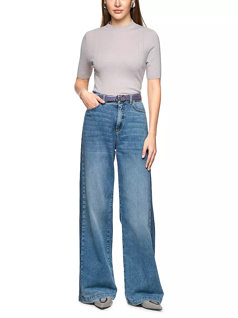 MARC CAIN | Jeans Wide Fit WARRI | blau