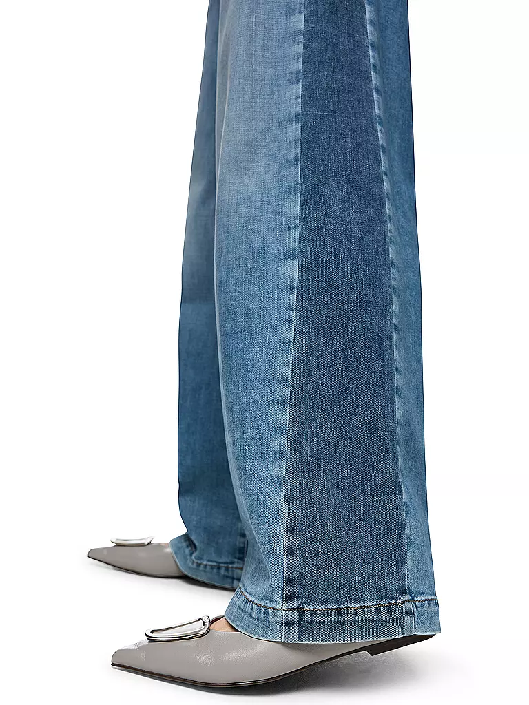 MARC CAIN | Jeans Wide Fit WARRI | blau