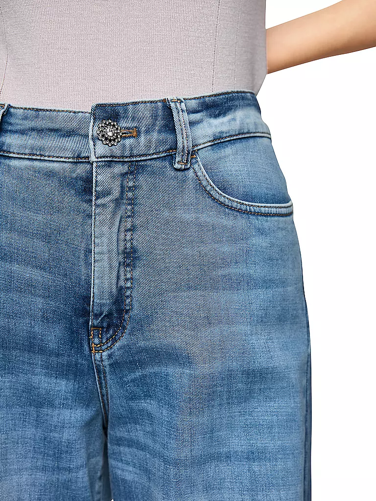 MARC CAIN | Jeans Wide Fit WARRI | blau