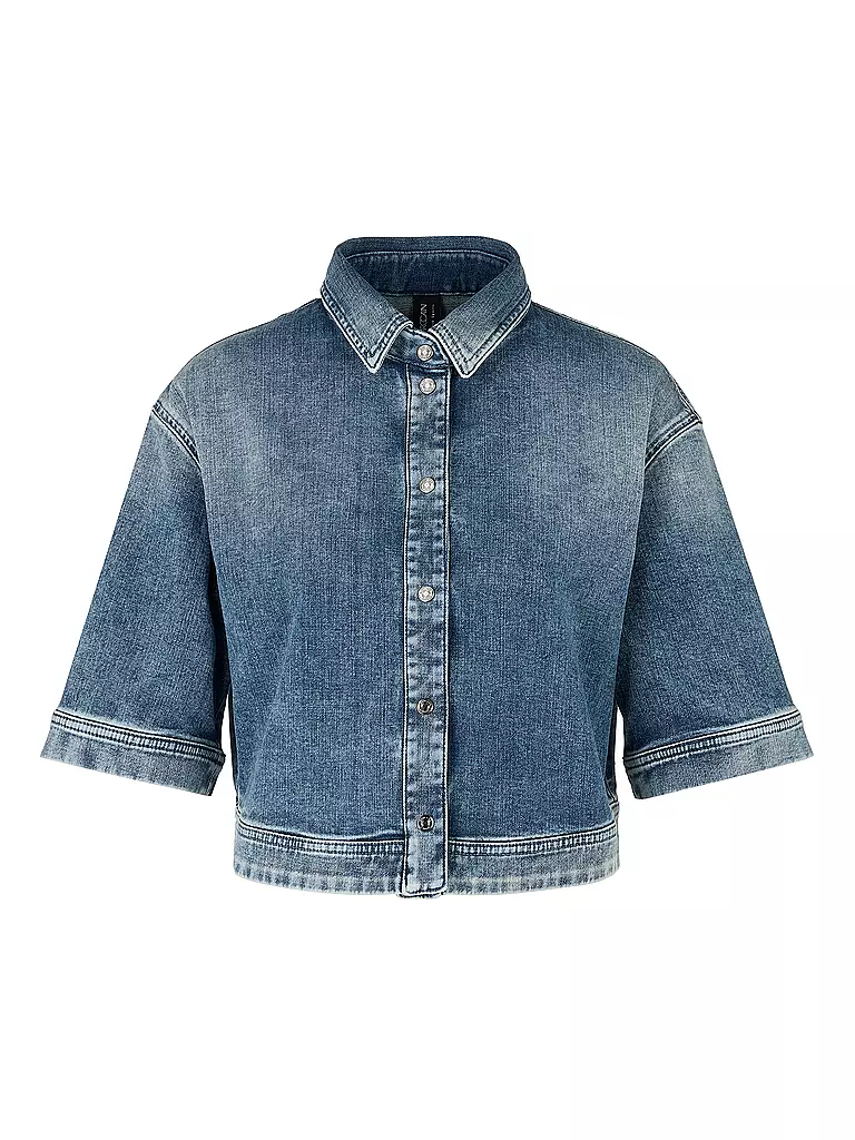 MARC CAIN | Jeansbluse  | blau