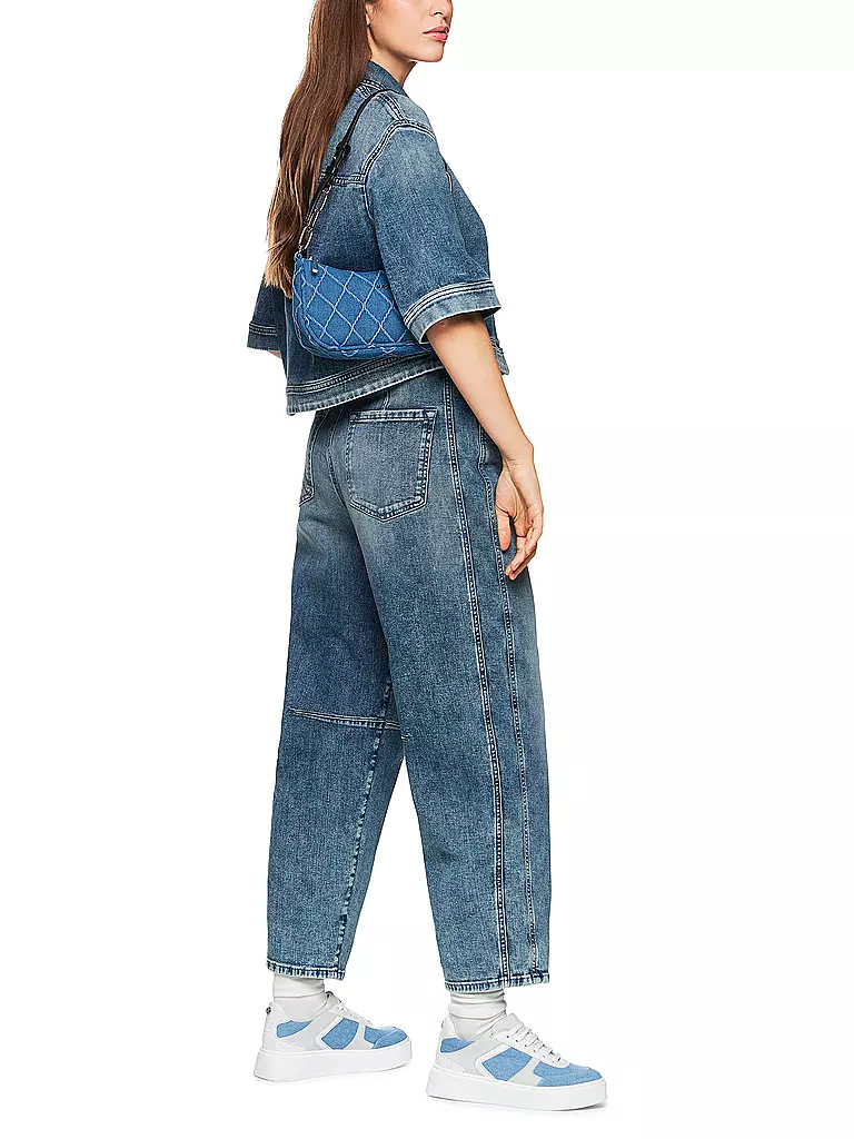MARC CAIN | Jeansbluse  | blau
