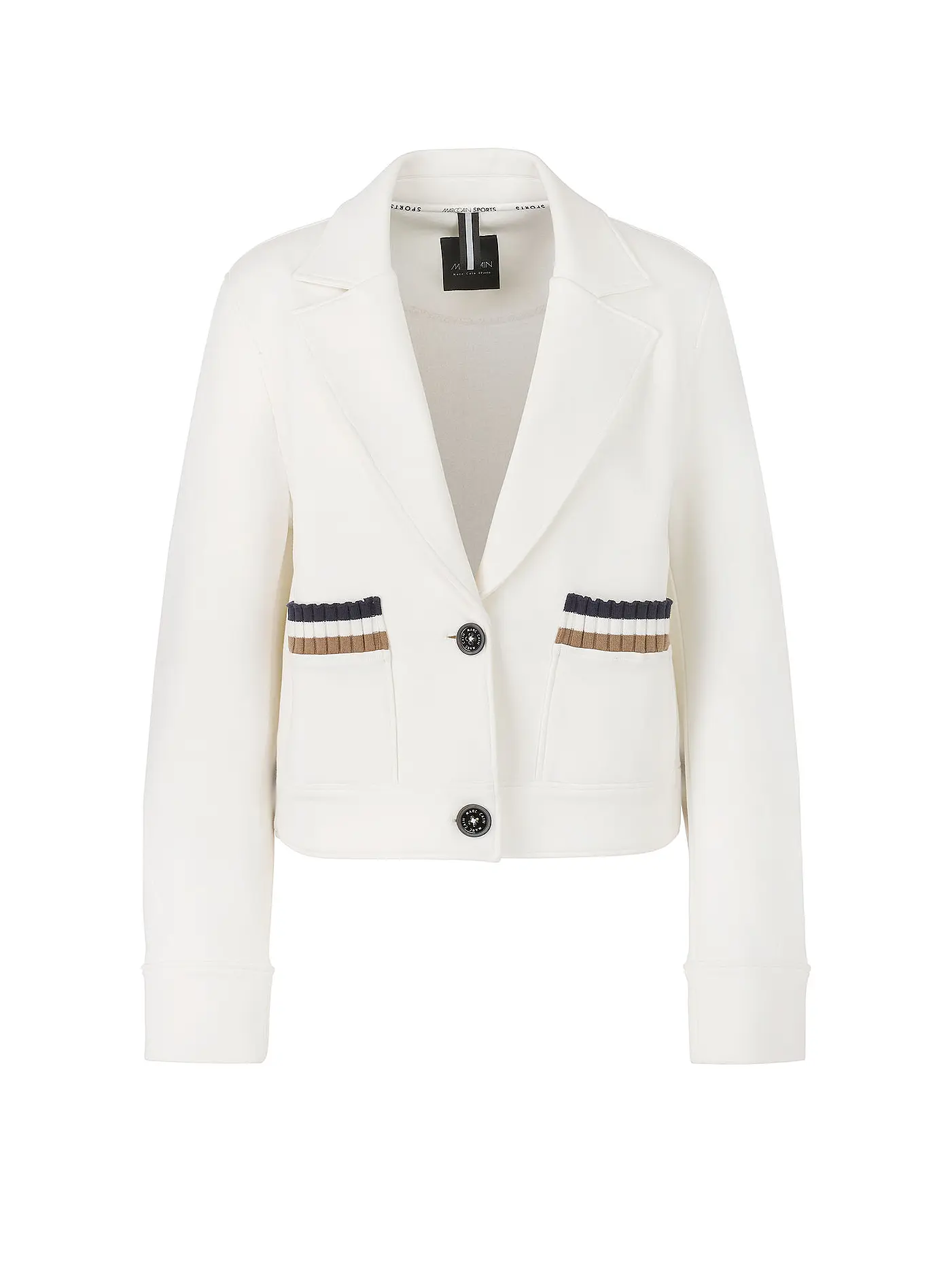 MARC CAIN | Jerseyblazer | weiss