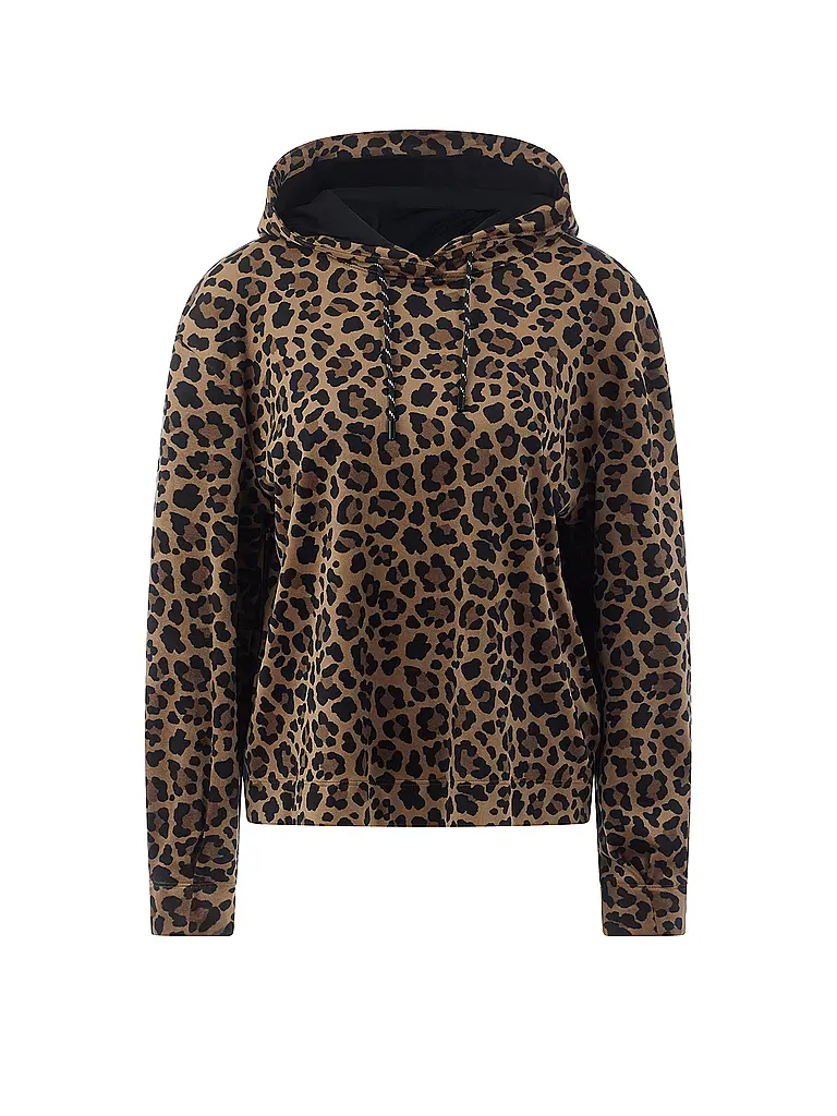 MARC CAIN | Kapuzensweater - Hoodie  | hellbraun