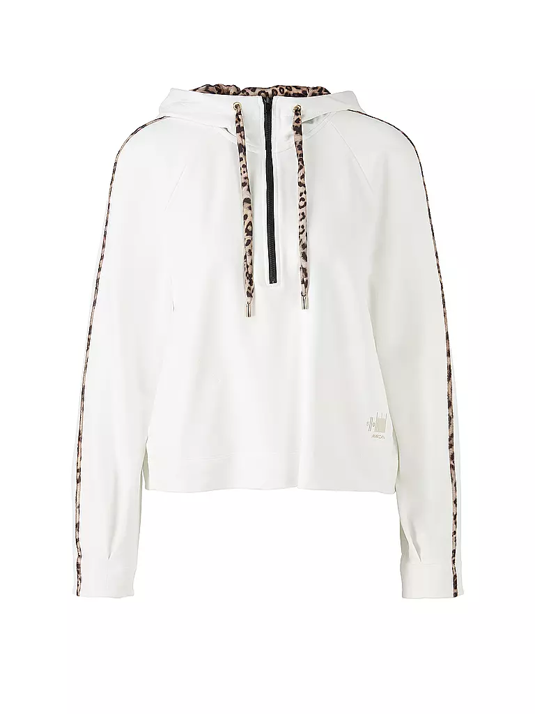 MARC CAIN | Kapuzensweater - Hoodie | weiss