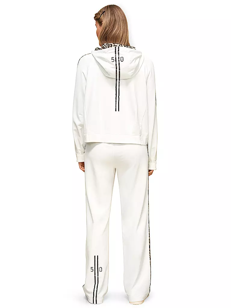 MARC CAIN | Kapuzensweater - Hoodie | weiss