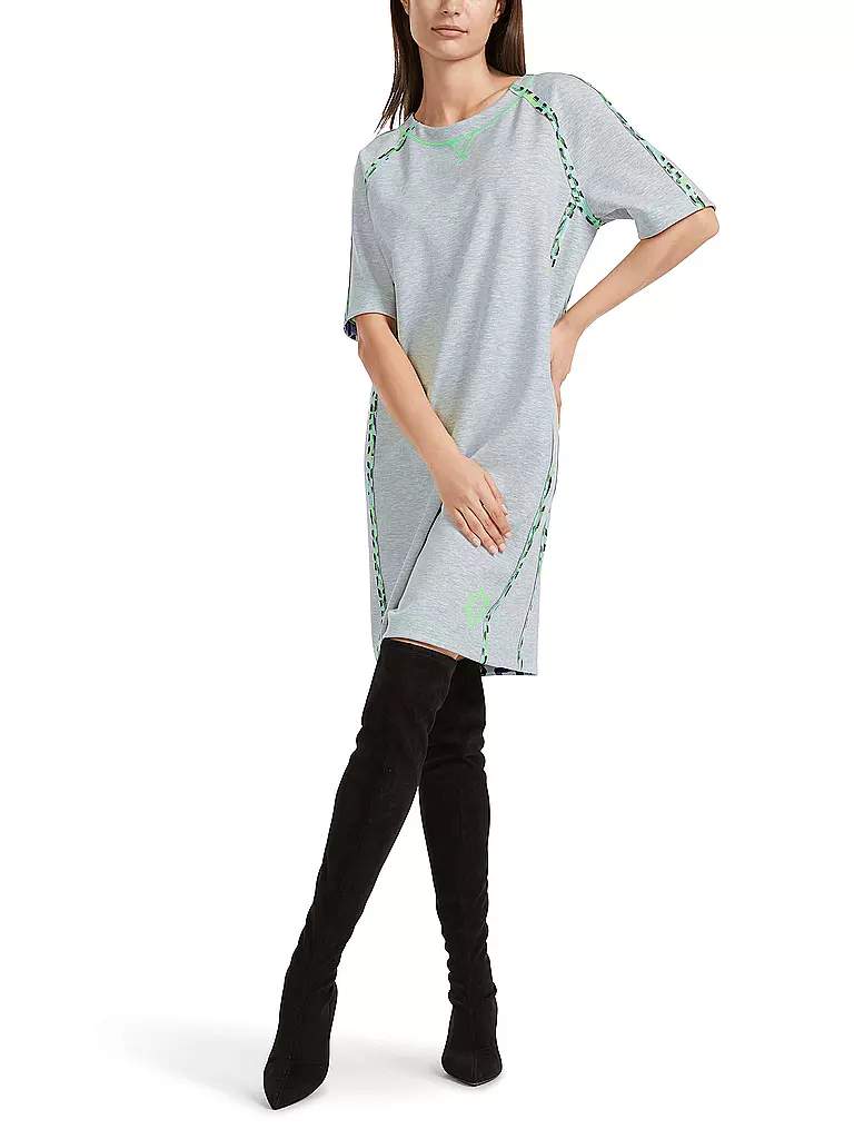 MARC CAIN | Kleid | silber