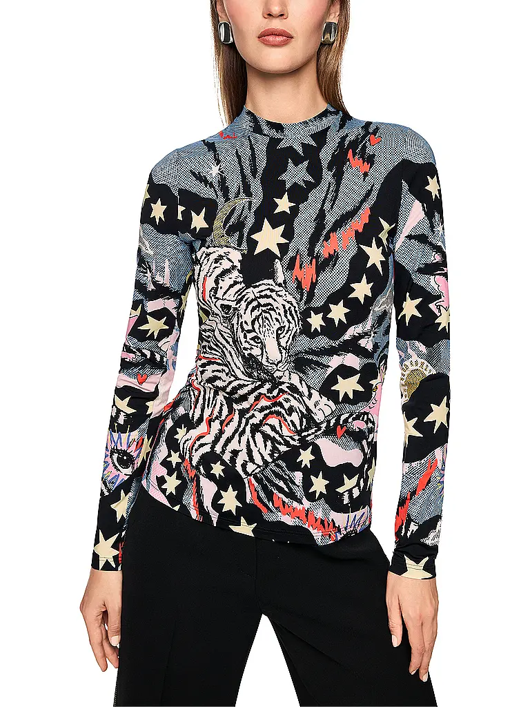 MARC CAIN | Langarmshirt  | Schwarz