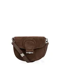 MARC CAIN | Ledertasche - Schultertasche  | braun