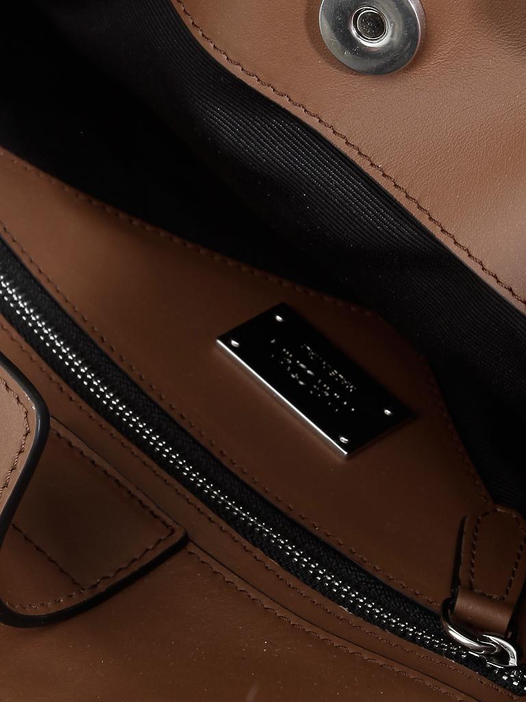 MARC CAIN | Ledertasche - Shopper | grau