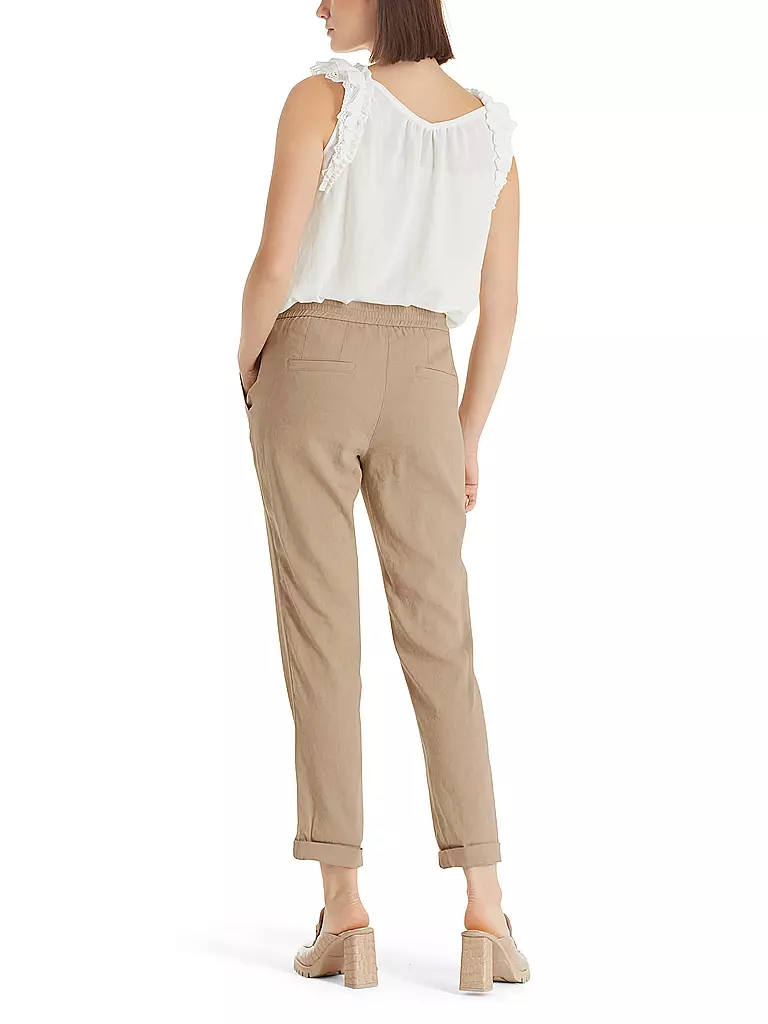 MARC CAIN | Leinenhose | beige