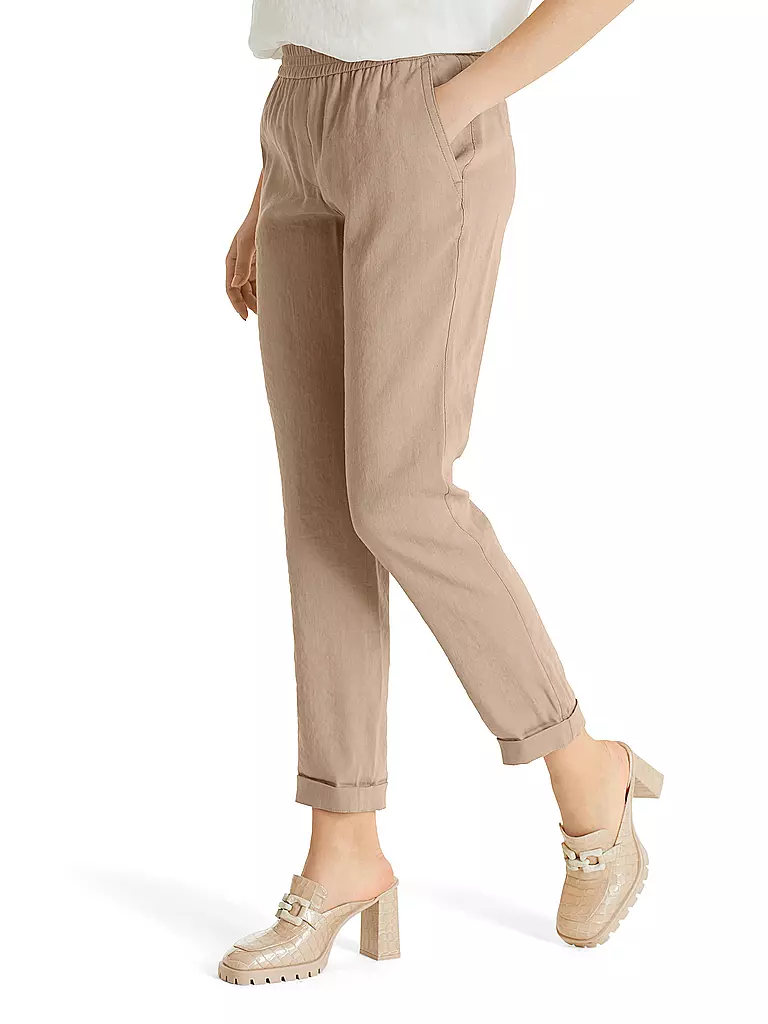 MARC CAIN | Leinenhose | beige