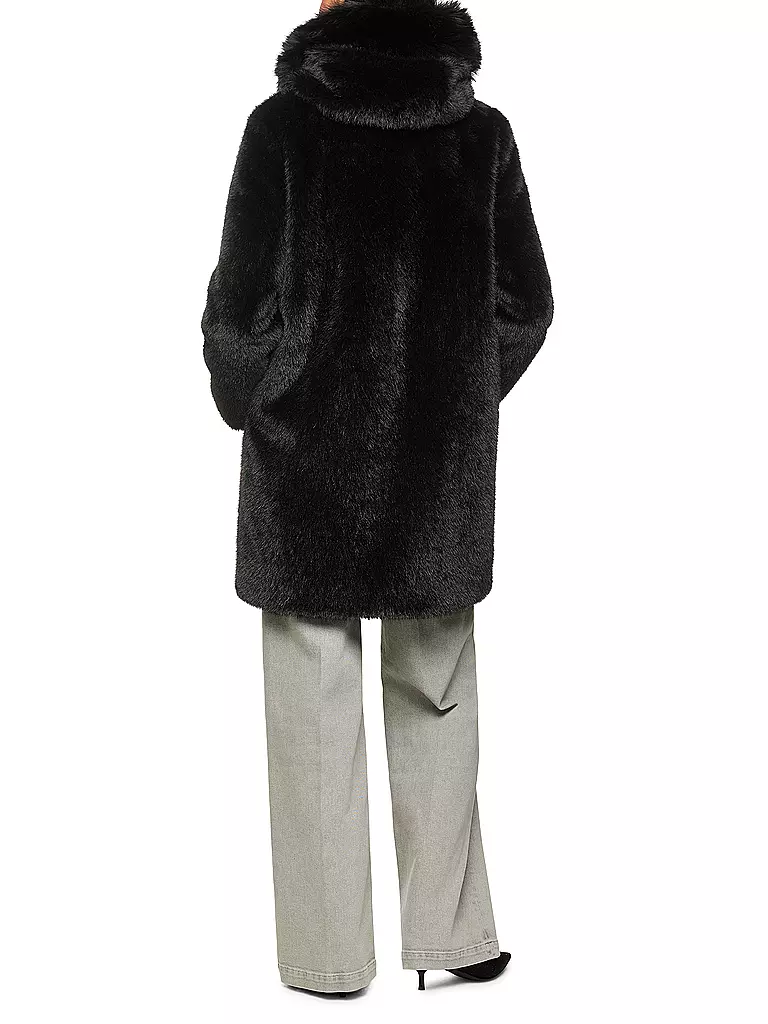 MARC CAIN | Mantel in Felloptik | 