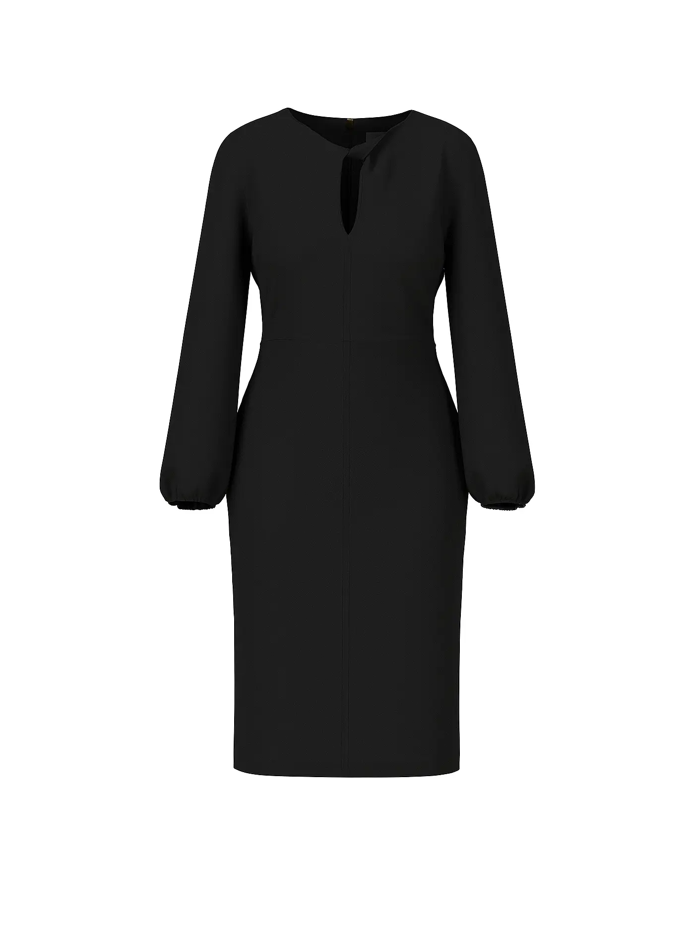 MARC CAIN | Midikleid  | schwarz