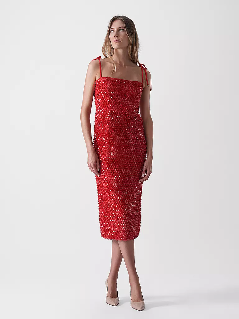 MARC CAIN | Midikleid  | rot