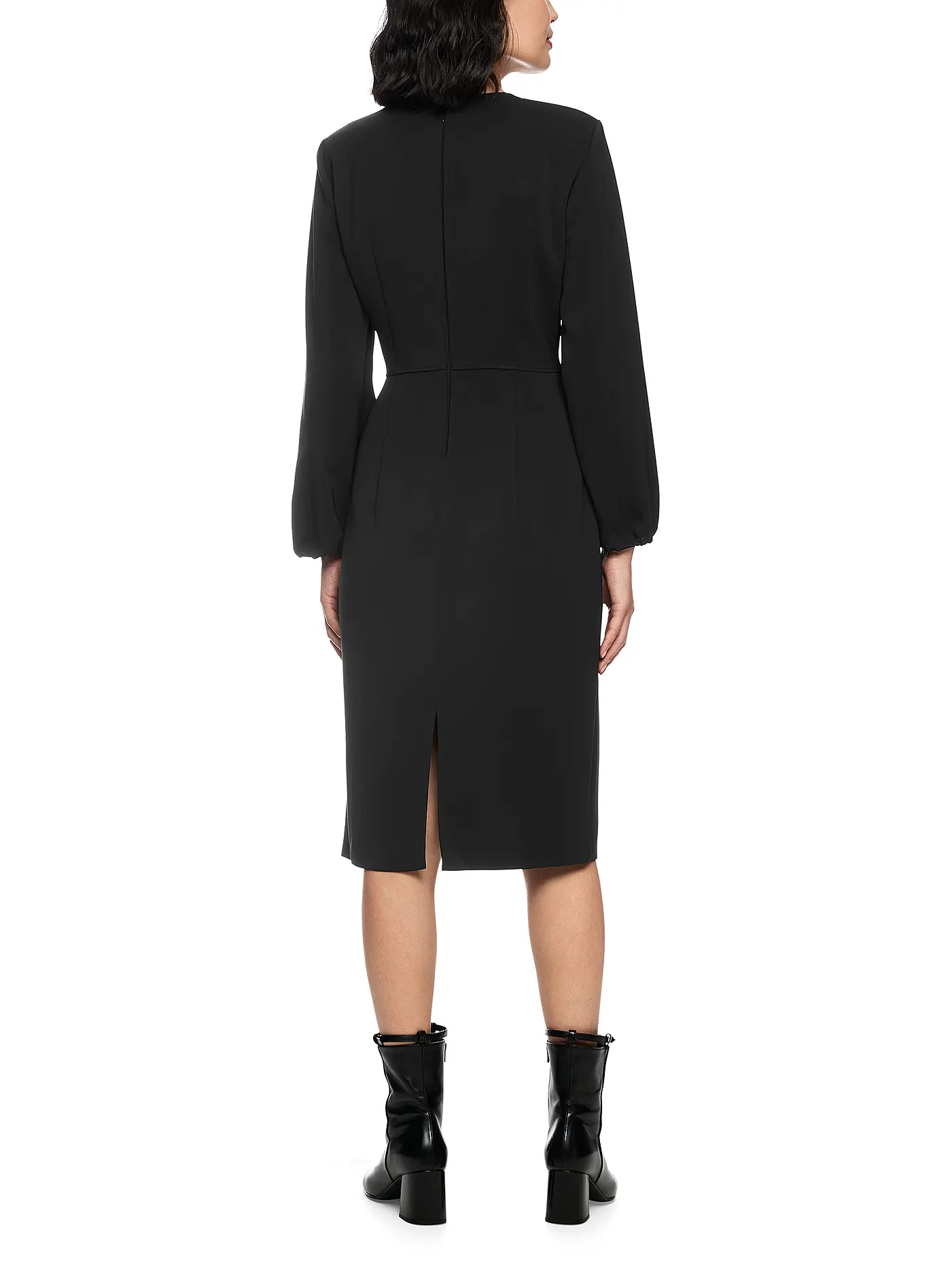 MARC CAIN | Midikleid  | schwarz