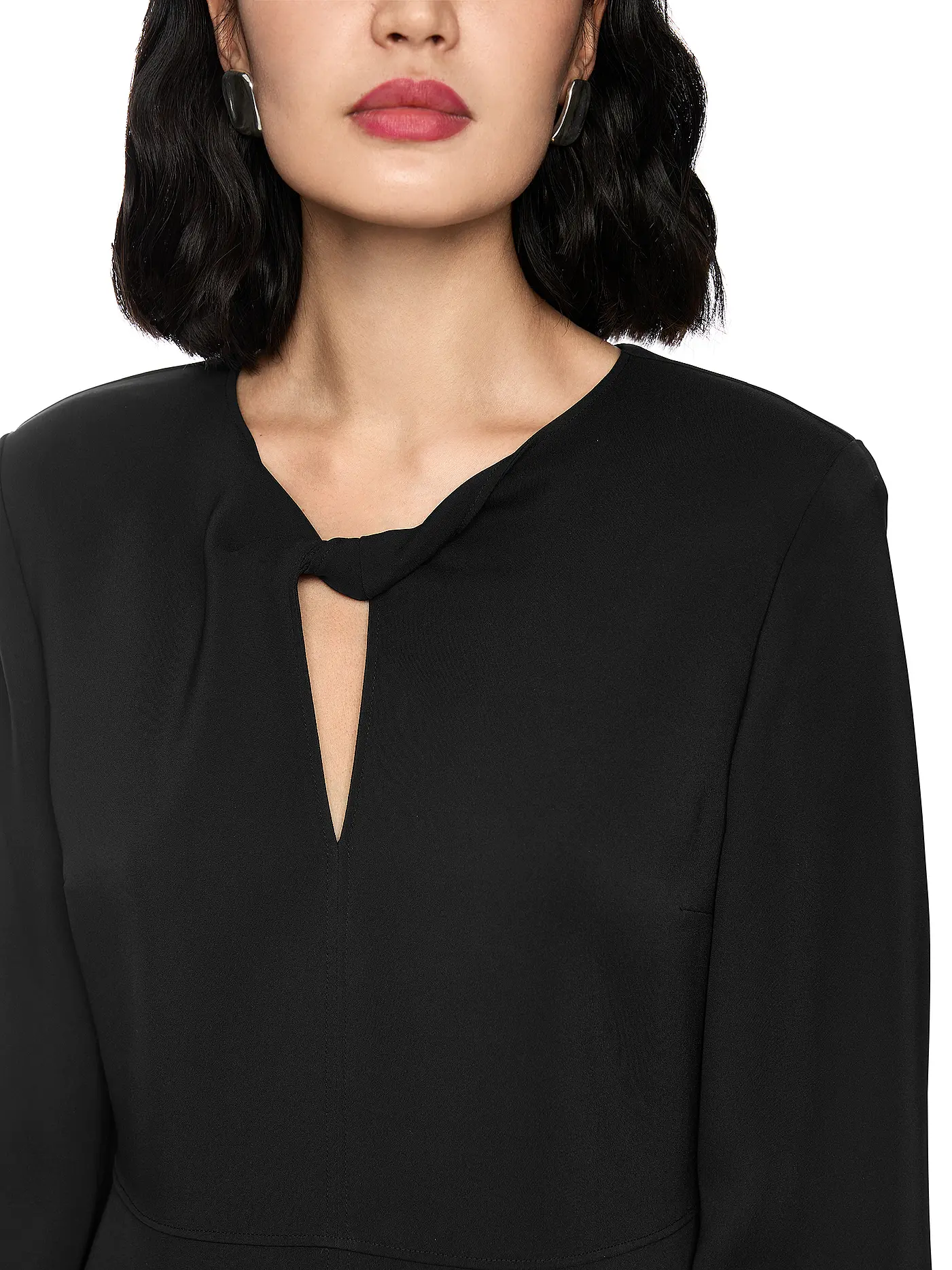 MARC CAIN | Midikleid  | schwarz