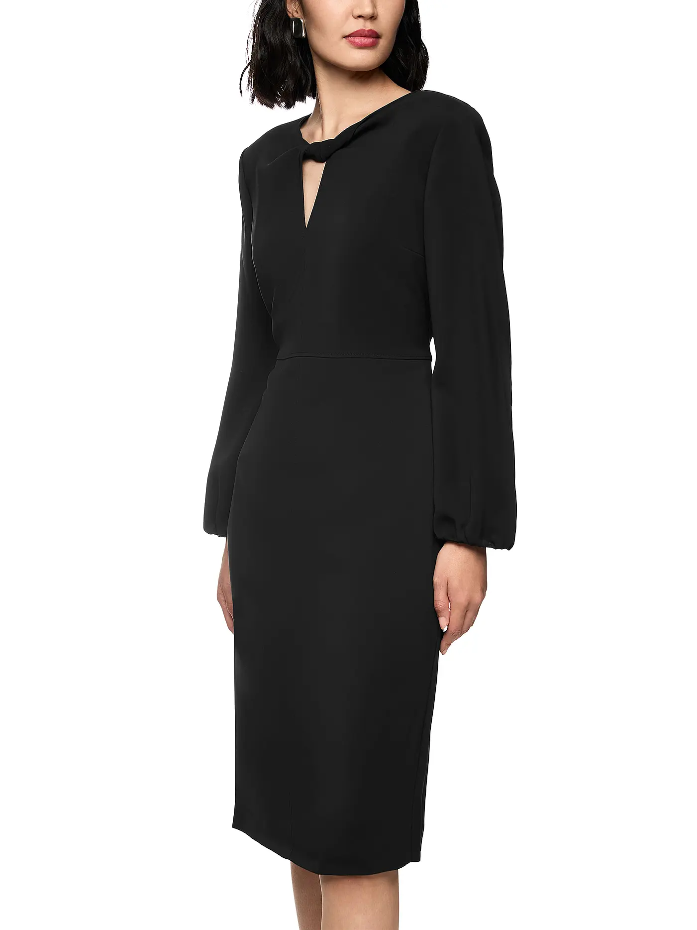 MARC CAIN | Midikleid  | schwarz
