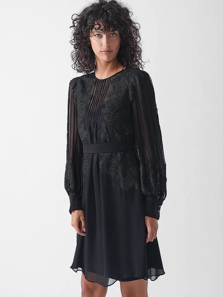 MARC CAIN | Midikleid  | Schwarz