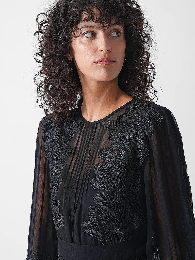 MARC CAIN | Midikleid  | Schwarz