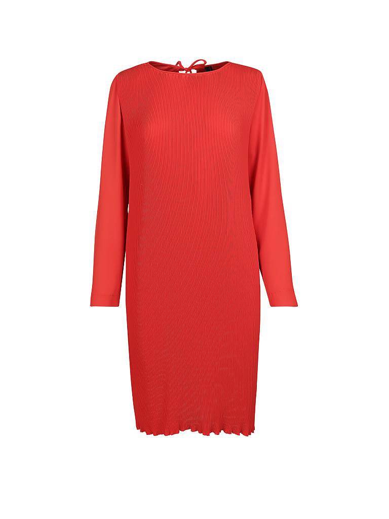 MARC CAIN Plissee-Kleid rot